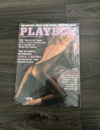 August 1985 Playboy Magazine