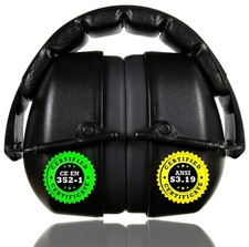 ClearArmor Safety Ear Muffs Hearing Ear Protection 31.5 dB SNR Noise Reduct...
