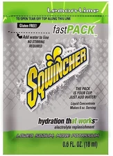 Sqwincher Fast Pack Liquid Concentrate, Lemon Lime, .6 fl oz (50 Pack)