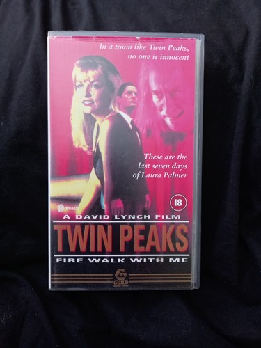 Twin Peaks Fire Walk With Me- Very Rare VHS David Lynch
