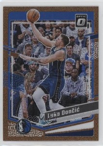 2023-24 Panini Donruss Optic Copper Glitter Prizm /99 Luka Doncic Dončić #67