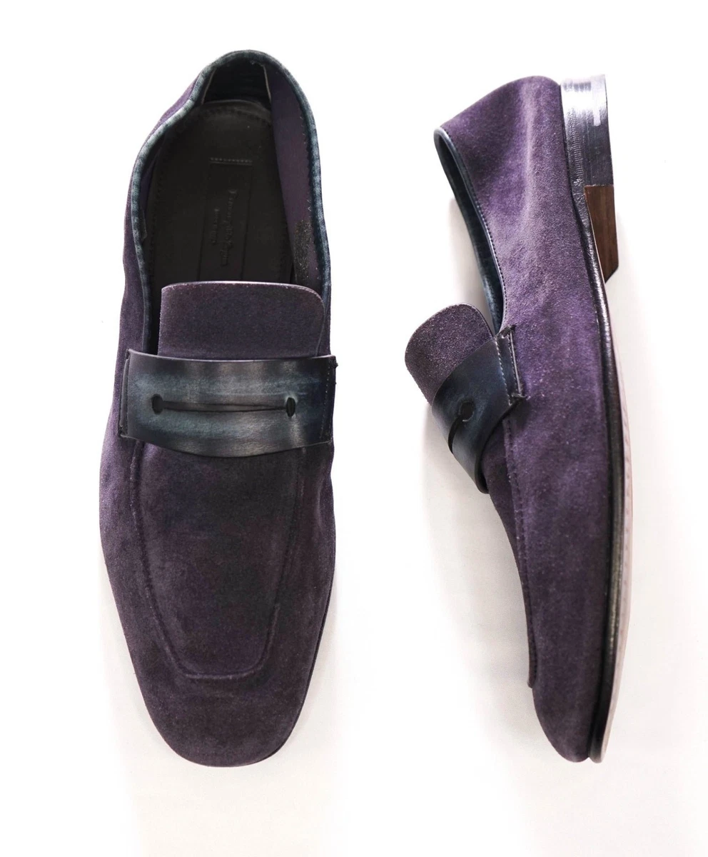 Suede Casual Shoes Ermenegildo Zegna Loafer for Men for sale | eBay