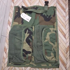 Woodland Camo MOLLE II Removable Inside Pocket Modular Medic Pack Quick Ditch