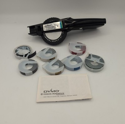 DYMO Office Mate II Embossing Label Maker 1540 + Refills (tested works great) 