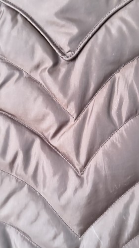 Powder River Outfitters by Panhandle Slim Western DOWN Puffer Vest Small BROWN - Picture 5 of 7