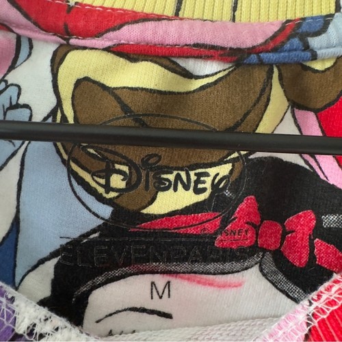 Disney ElevenParis “Who Runs the World” Colorful Princess Character Sweatshirt M - Picture 7 of 10