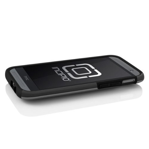 Incipio Dualpro Glanz Schutzhülle für HTC One M8 - Silber/Schwarz - Bild 3 von 4