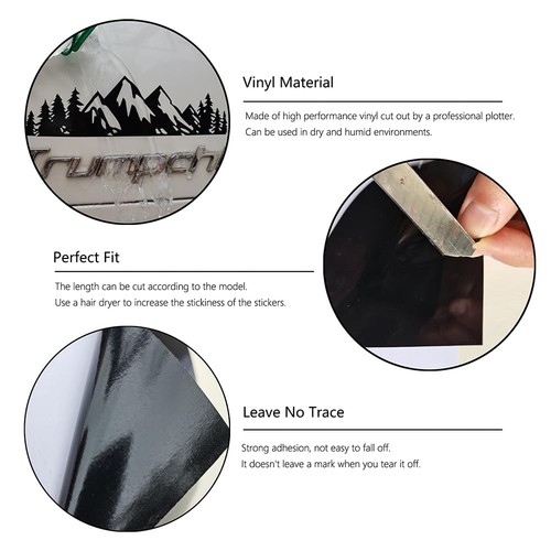 2 Stück 4X4 Pickup Trucks Kofferraum Aufkleber für die meisten Pickup, Universal LKW Heck De... - Bild 2 von 6