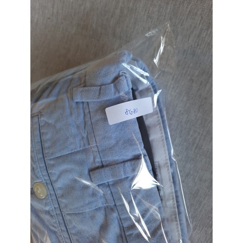 Polo By Ralph Lauren Hombres 33 Algodón Ligero Espiga Azul Híbrido Corto - Imagen 7 de 7