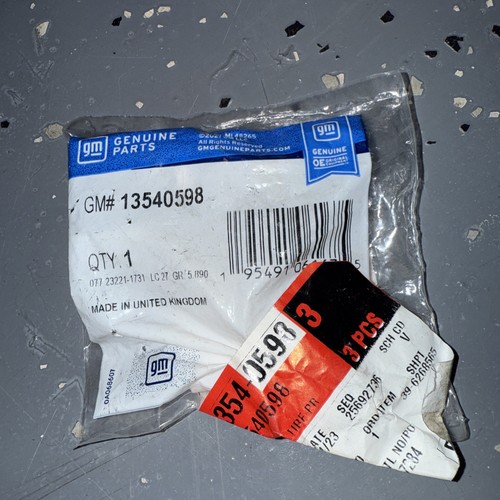New GM Tire Pressure Monitoring System (TPMS) Sensor Kit #13540598