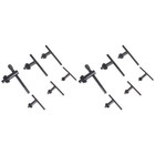  2 Count Spannfutter Schlüssel Für Bohrmaschine Elektrisches Bohrzubehör