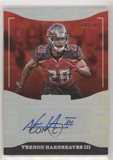 2016 Panini Donruss Signature Series /50 Vernon Hargreaves III Rookie Auto RC