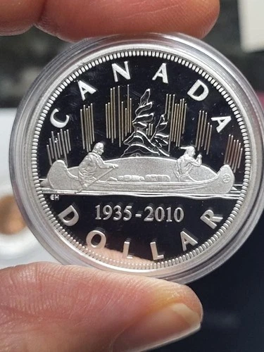2010 Canada Silver Dollar (1971-Present) — photo from the most recent tracked eBay sale