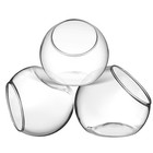  3 PCs Terrarium Air Plant Planters Glasschalen Vasen Desktop