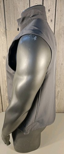 Duluth Trading Co. Alaskan Hardgear dunkelgraue Weste Herren XL durchgehender Reißverschluss AKHG Taschen - Bild 5 von 9