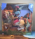 Vtg Mattel 1999 Blazin Trails Barbie w/ Horse Western Gift Set #23888 NIB