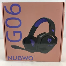 New NUBWO G06-BT Wireless Gaming Headset with Microphone for PS5, PS4, PC, Mac