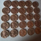 1956 Lincoln Wheat Cent  25 Coin ROLL - BU - Uncirculated