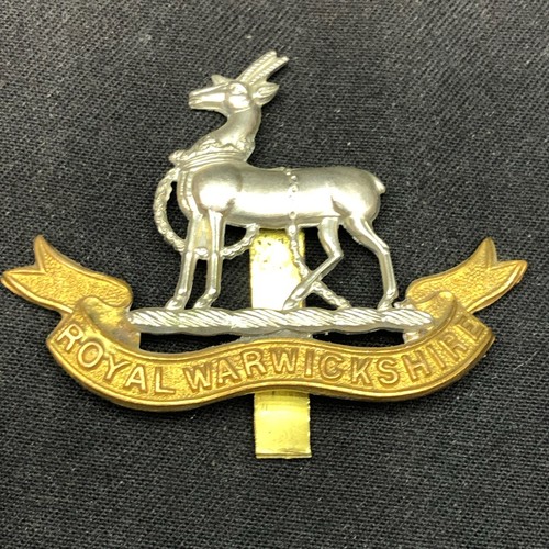 Original British Army Cap Badge - Royal Warwickshire Regiment