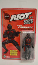 Commando Elite Warfare Operative Eagle Force vs. Riot Action Figure Fresh Monkey