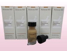PERRICONE MD NO MAKEUP FOUNDATION SERUM BEIGE LIGHT-MEDIUM 0.3 OZ NWB SET OF 5