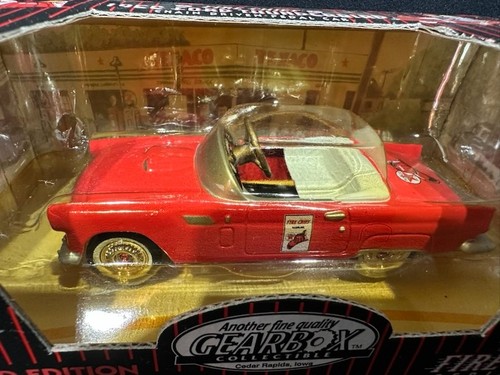 New Gearbox Texaco Limited Edition 1956 Ford Thunderbird Fire Chief Series #3 - Picture 3 of 8