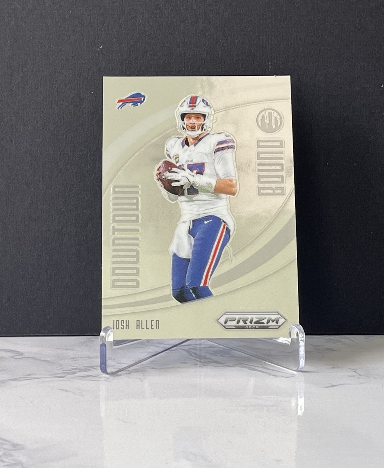 Josh Allen 2024 Panini Prizm Deca - Downtown Bound #19 - Buffalo Bills