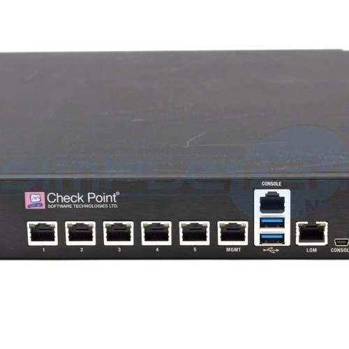 Check Point 5200 Firewall Rack 1U Appareil 5 Ports Ethernet LAN 5300Mbit/s - Photo 4/8
