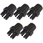  5 PCS Portable Steam Cleaner Brush Head Replacements Household Cleaning Tools