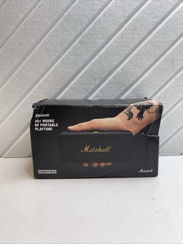 Marshall Emberton II Portable Bluetooth Speaker Black
