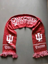 Red Indiana Hoosiers Scarf 