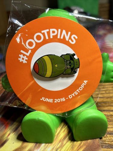 Lootcrate #Lootpins June 2016-Dystopia Pin. - Picture 1 of 2