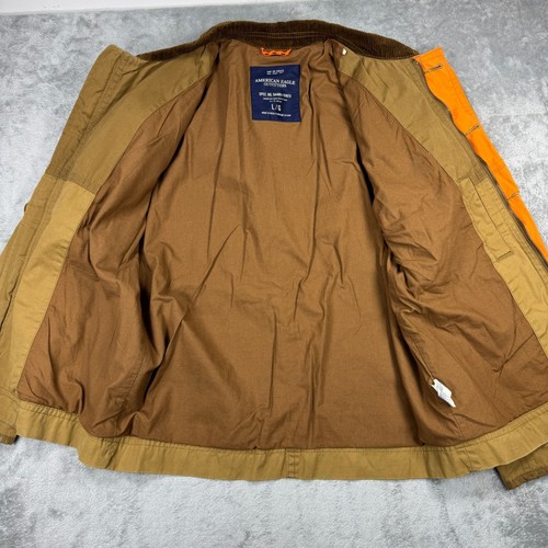 American Eagle Outfitters Jacke Herren L Cordkragen Chore Coat Barn Canvas - Bild 4 von 12