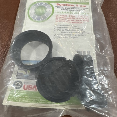 RectorSeal SureSeal 2" Inline Floor Drain Trap 97041, Pipe Odor Sealer SS2009V - Picture 3 of 4