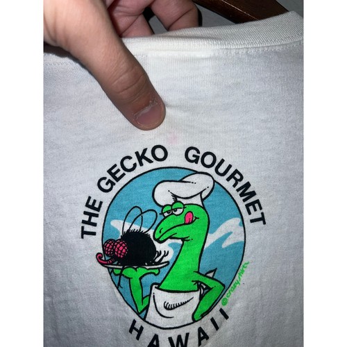 Mujeres Crazy Shirts Camiseta corta Huli Gecko Receta Lagarto Hawaii Camiseta Años 90 Grande - Imagen 10 de 12