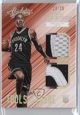 2015-16 Panini Absolute /25 Rondae Hollis-Jefferson #23 Dual Patch RC