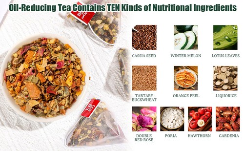 Leber Detox & Gewichtsmanagement Tee - Chinesische Kräutermedizin Formel - 15 Teebeutel - Bild 8 von 10
