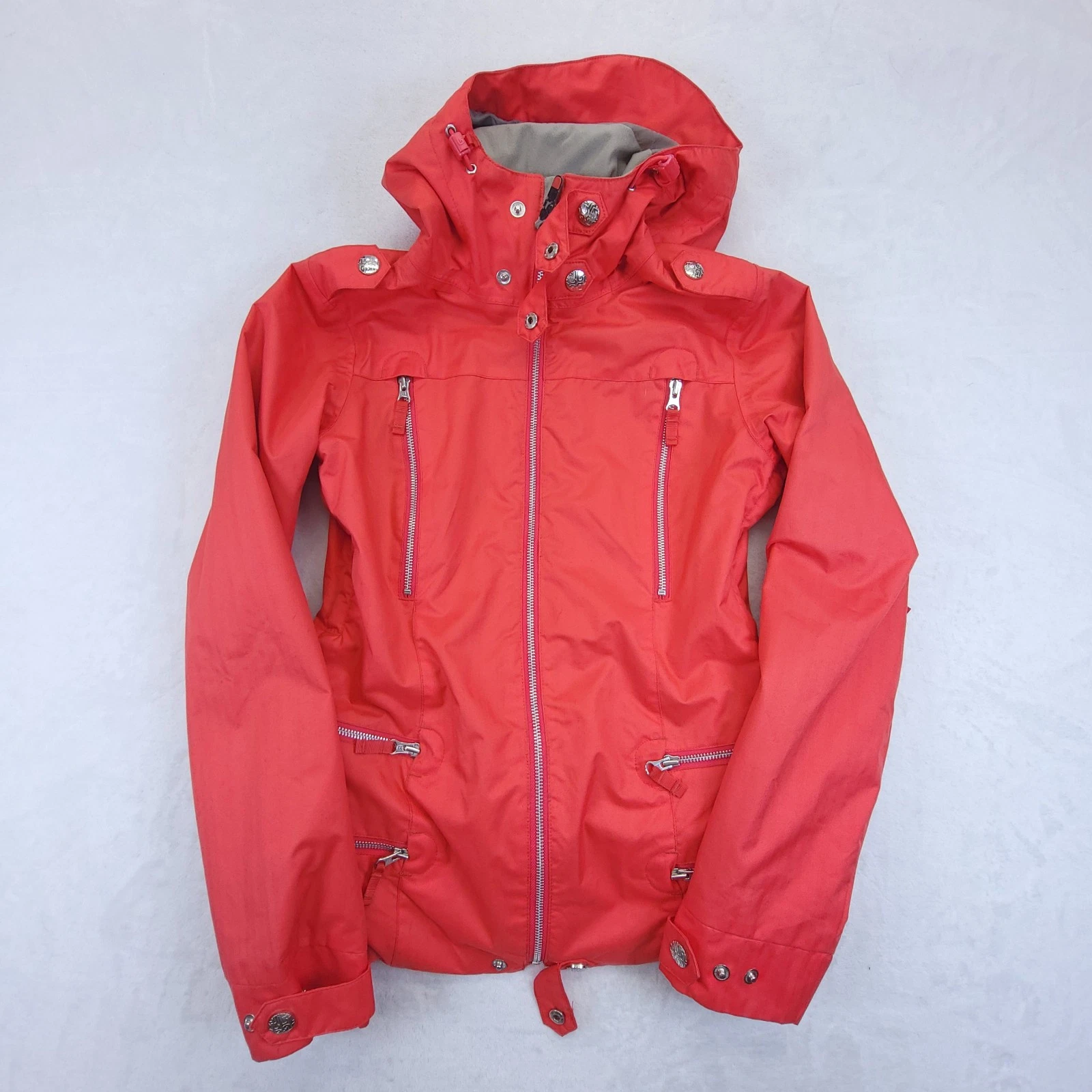 burton snowboarding dryride hooded making magic jacket