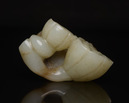 Certified Natural Hetian Jade Hand-carved Exquisite Lotus Seedpod Pendants 8186 - Picture 3 of 9