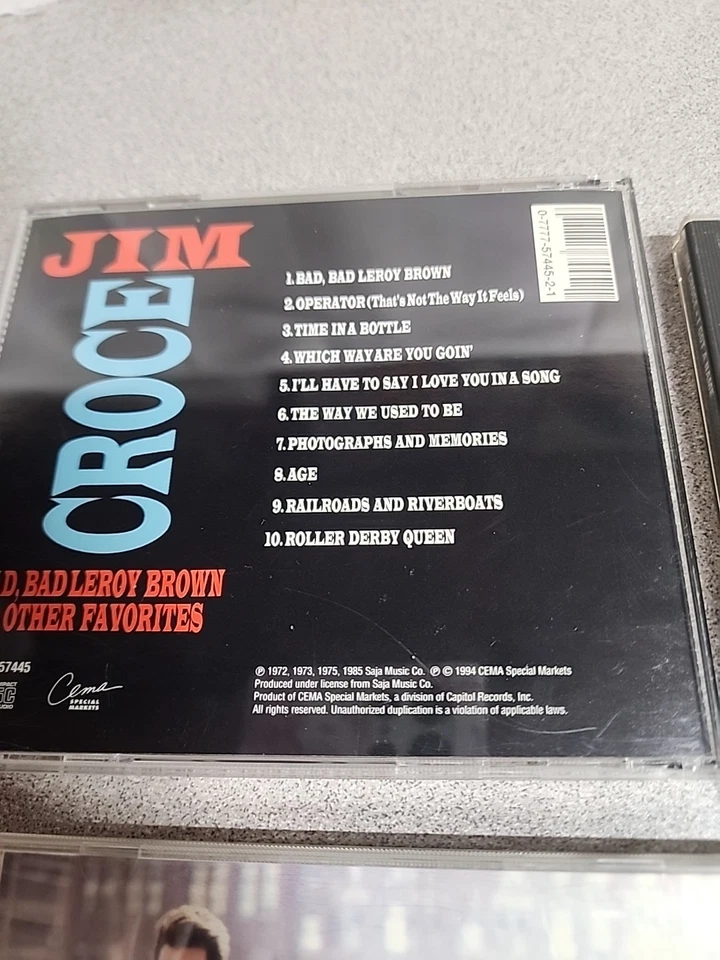 Lot Of 4 Cd Vince Gill, Jim Croce — 第 3/4 张图片