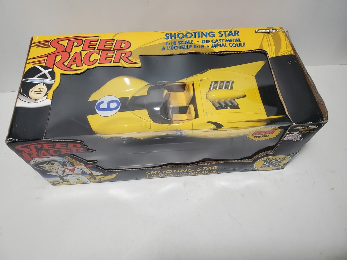 ミニカー 2003 1/18 ERTL Speed Racer Shooting Star 2003 ERTL Speed Racer SHOOTING STAR Racer X 1:18 Diecast