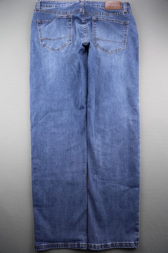 Jeans uomo IZOD taglio dritto comodo elasticizzato lavaggio medio 5 tasche misura 34x30 - Foto 6 di 8