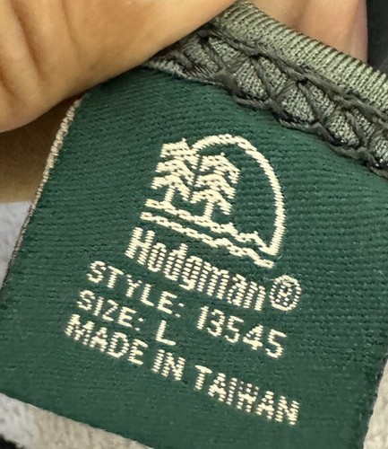 Hodgman Caster Neoprene/Nylon Bootfoot Chest Waders, Size L Made In Taiwan - Picture 4 of 5