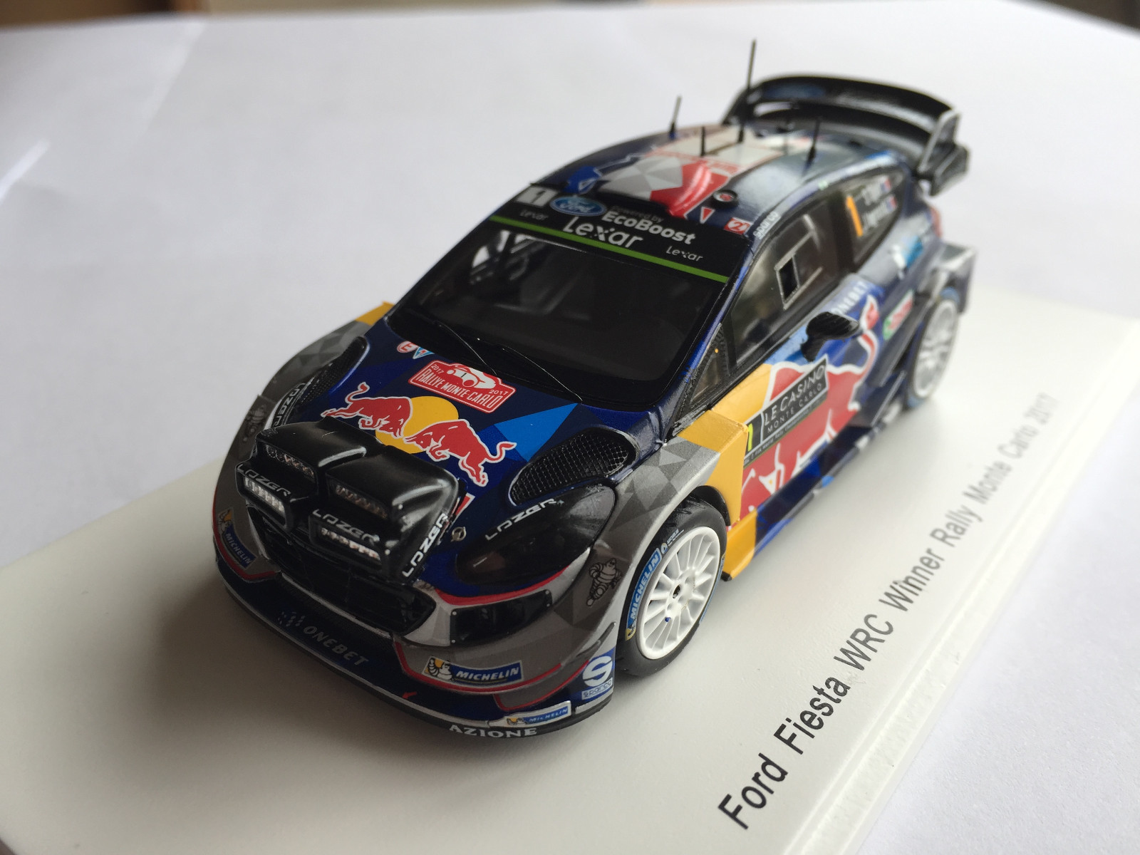 Spark Ford Fiesta WRC Winner Monte Carlo 2017 1 43 S5154 Spark Ford Fiesta WRC Winner Monte Carlo 2017 1 43 S5154