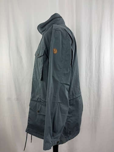 Fjällräven Räven outdoor Jacket G-1000 Men’s XL 42-44 Outdoor Utility Coat Blue - Picture 14 of 21