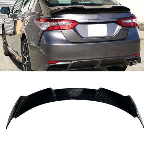 Fits for Camry 2018 2019 2020 Kn Style Rear Trunk Lid Spoiler Gloss Black - Picture 1 of 8