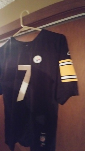 BLING Ben Roethlisberger Pittsburgh Steelers OnField Reebok Jersey Girls XL ๐ - Picture 9 of 12