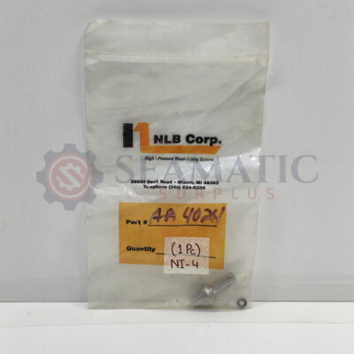 NLB CORP AA4024 FOR HIGH PRESSURE JETTING SYSTEM, NI#4