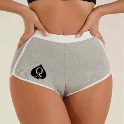 Queen of Spades Boy shorts Underwear HOTWIFE BBC QOS CUCKOLD