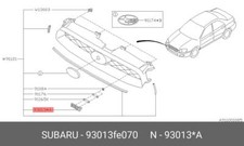 Genuine OE Ornament F Sd S 93013FE070 for Subaru 93013-FE070